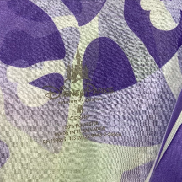 Disney Wild Neon Animal Print Mickey Tank NWT - Picture 5 of 9